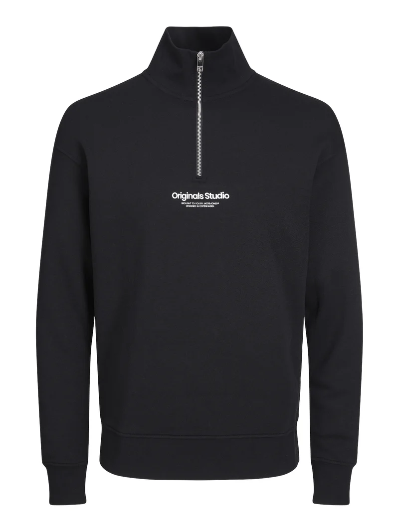 Långärmad Tröja med Zip