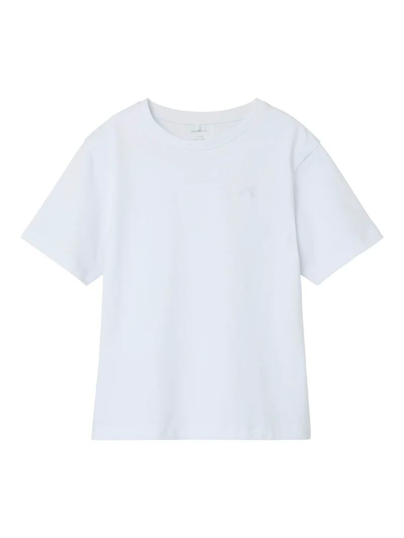 Kortärmad vit T-shirt