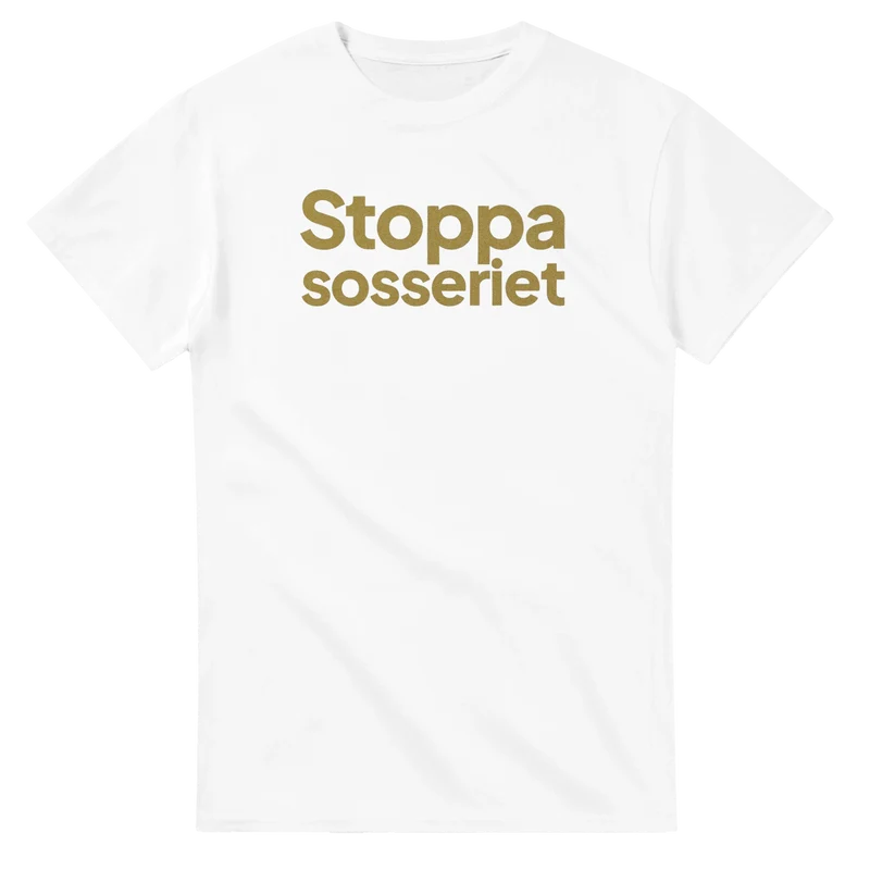 T-shirt - Stoppa sosseriet