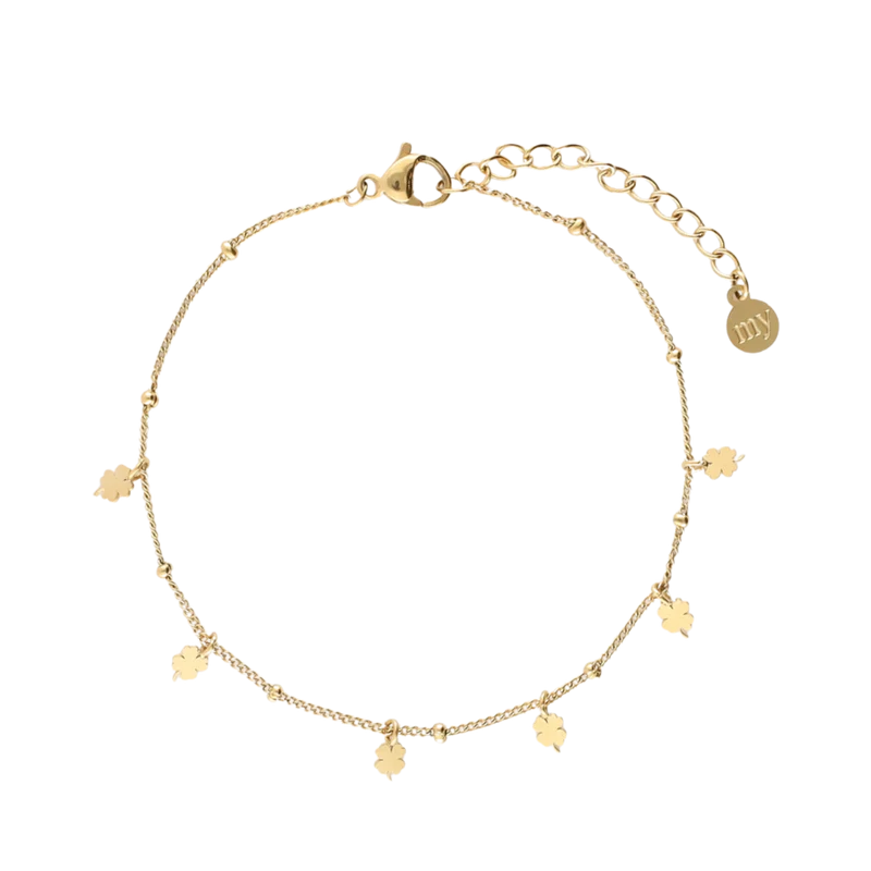 Bracelet clovers - Gold