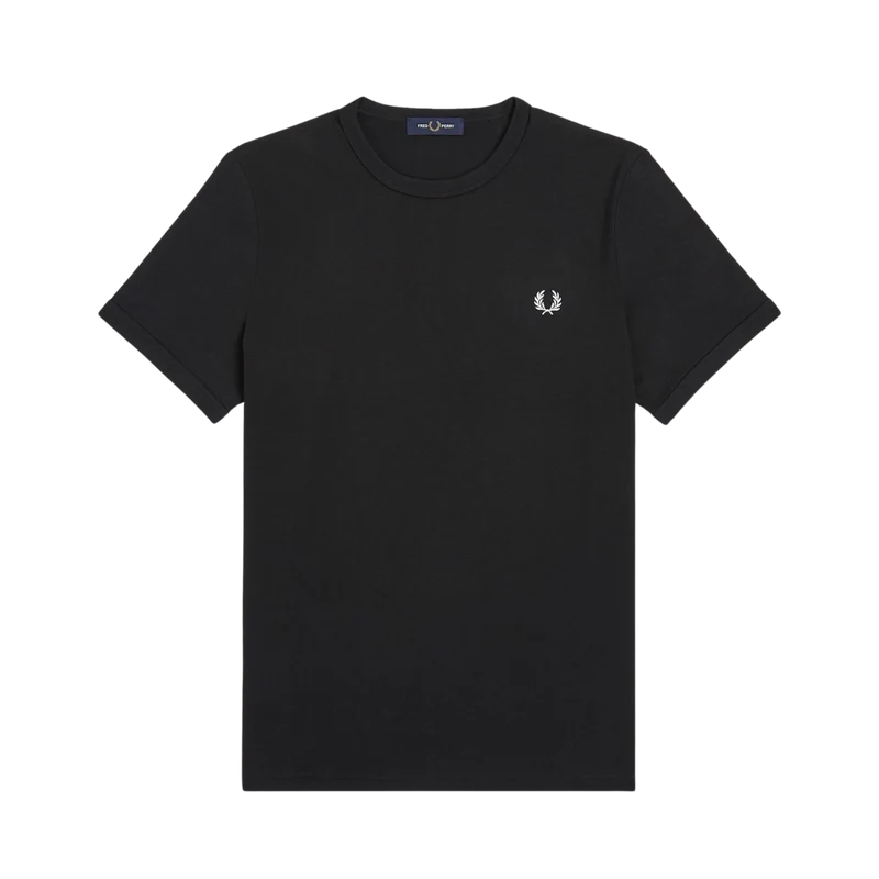 Ringer T-Shirt - Black