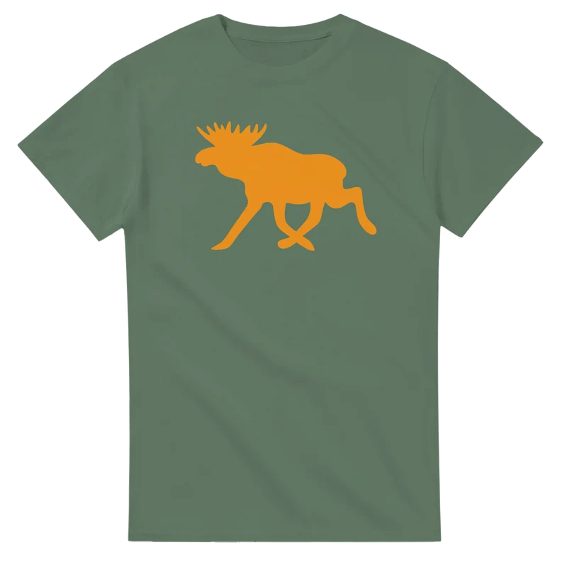 T-shirt - Orange Moose