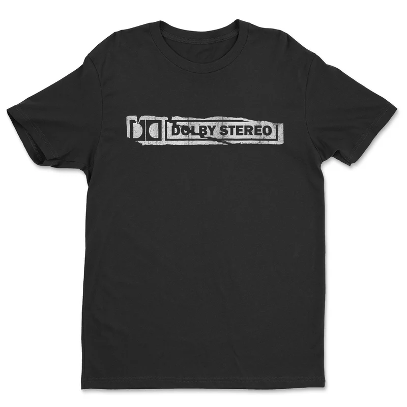 Dolby Stereo Distressed Logo Tee