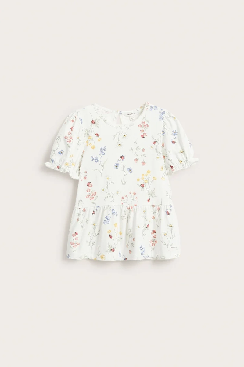 Baby & Kids floral peplum top