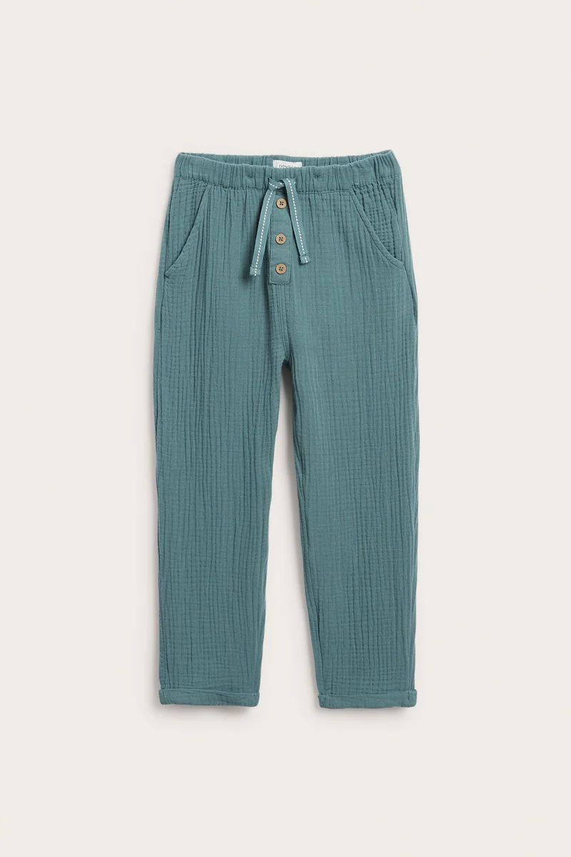 Kids muslin trousers