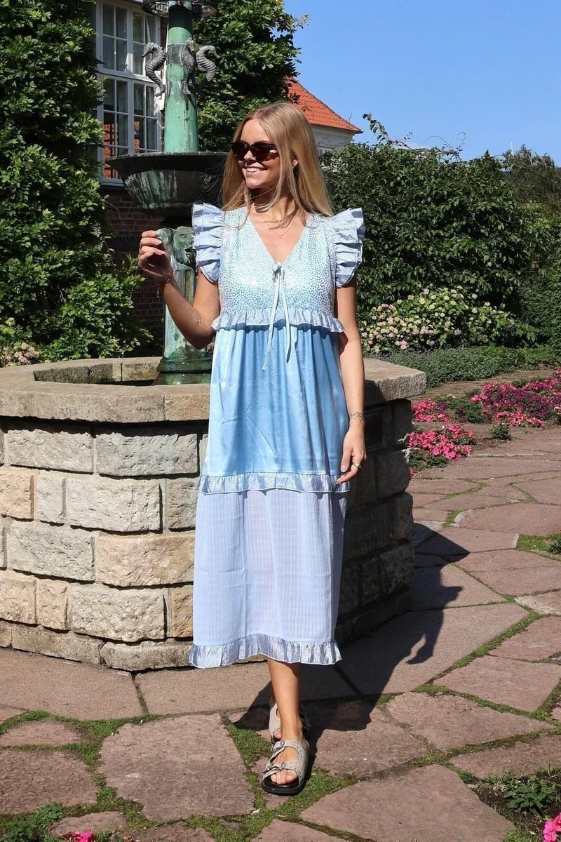 Liberte x Molly&My - Nor-Frill-Dress 22236 - Dream Blue