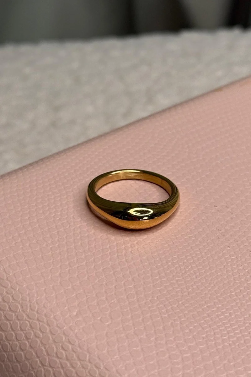 Mellow Moon - Lily Ring - Forgyldt