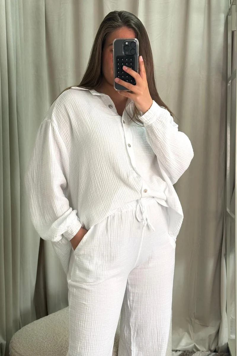 A-bee - Sonja Shirt - White