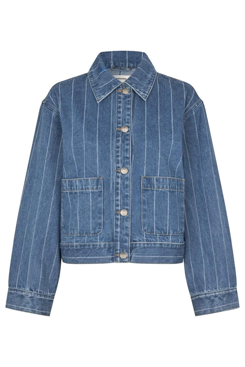 Modström - Isoldemd Jacquard Overshirt 58399 - 11966 - Jacquard Stripe
