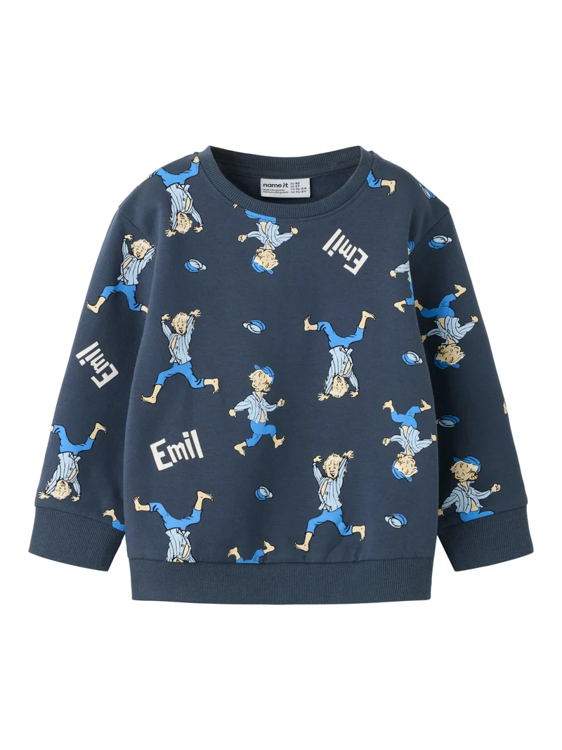 Alfe Emil Sweatshirt Blå