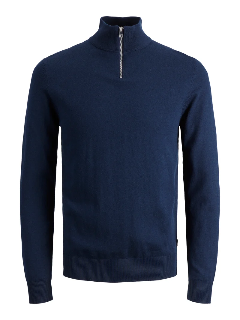 Emil Stickad Half Zip Tröja