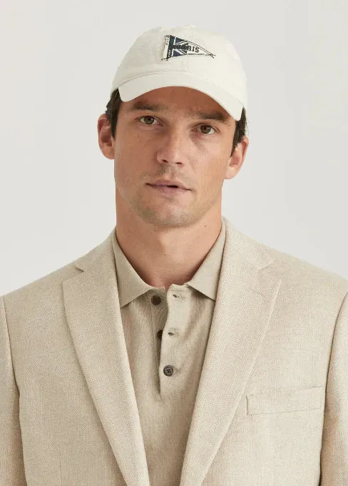 MORRIS Hayes Herringbone Blazer - Khaki