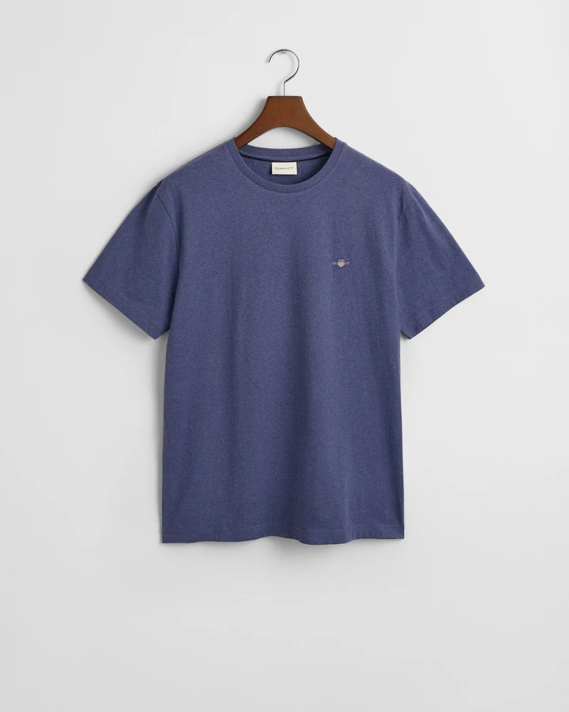 GANT Shield T-Shirt - Dark Jeansblue Melange