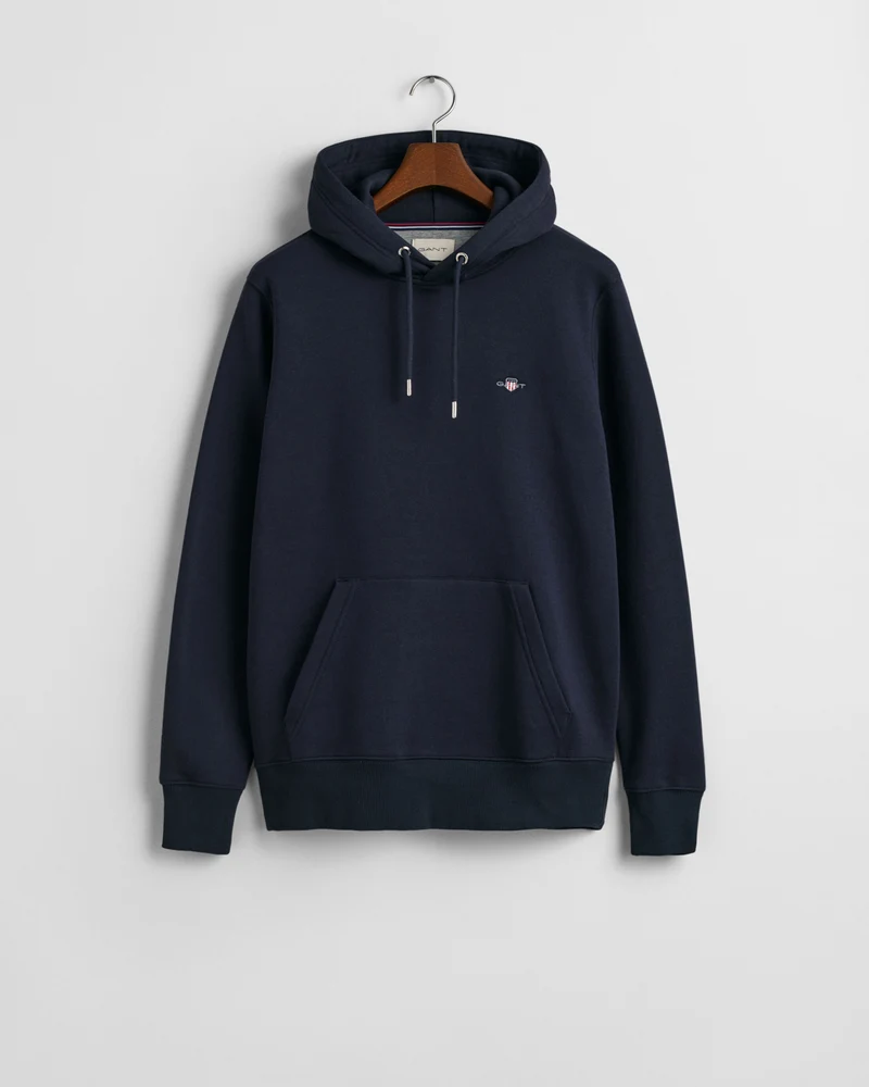 GANT Shield Hoodie - Evening Blue