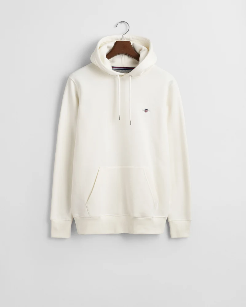 GANT Shield Hoodie - Eggshell