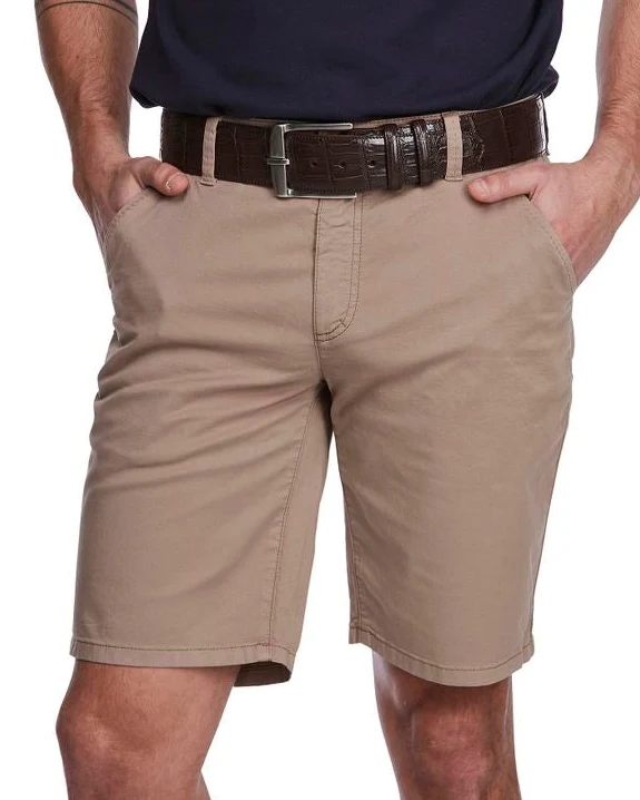 HANSEN & JACOB Classic Chino Shorts - Cognac