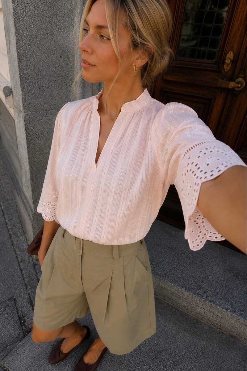 Dear Molly - Molly Shirt Ch168687b - Pink