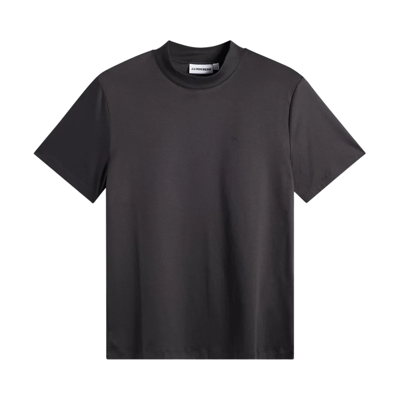 ACE MOCK NECK T-SHIRT - Black