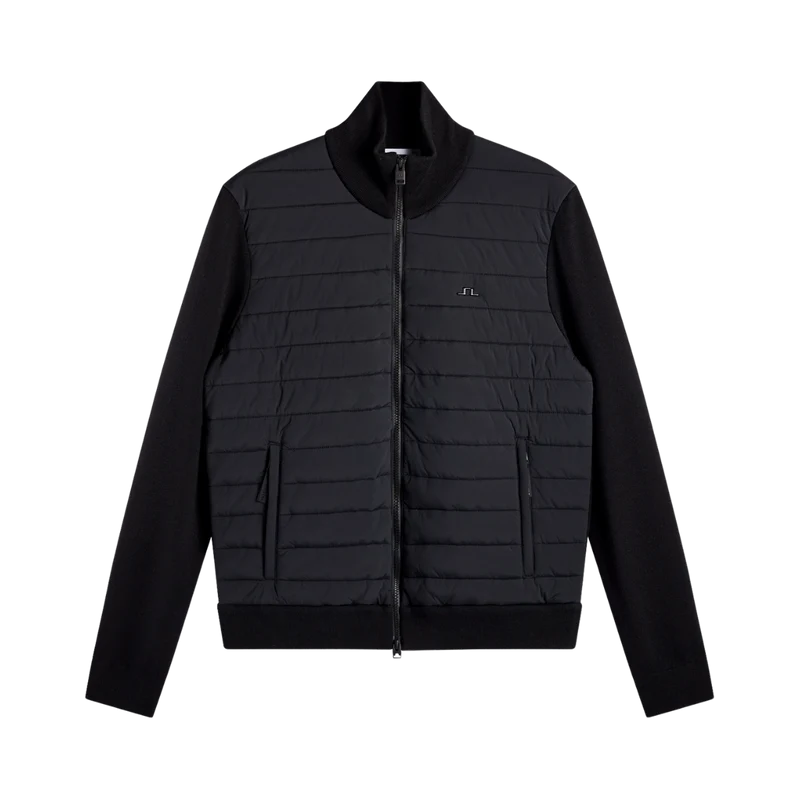 Boen Knit Hybrid Jacket - Black