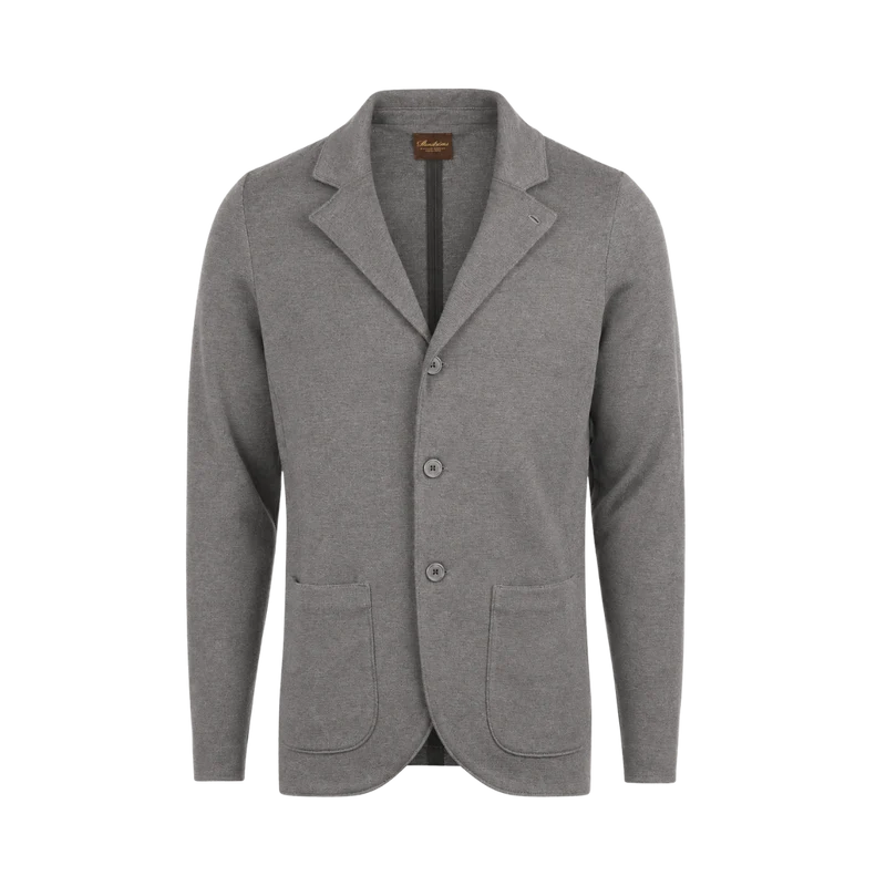 Blazer Knitted Milano - Dark grey