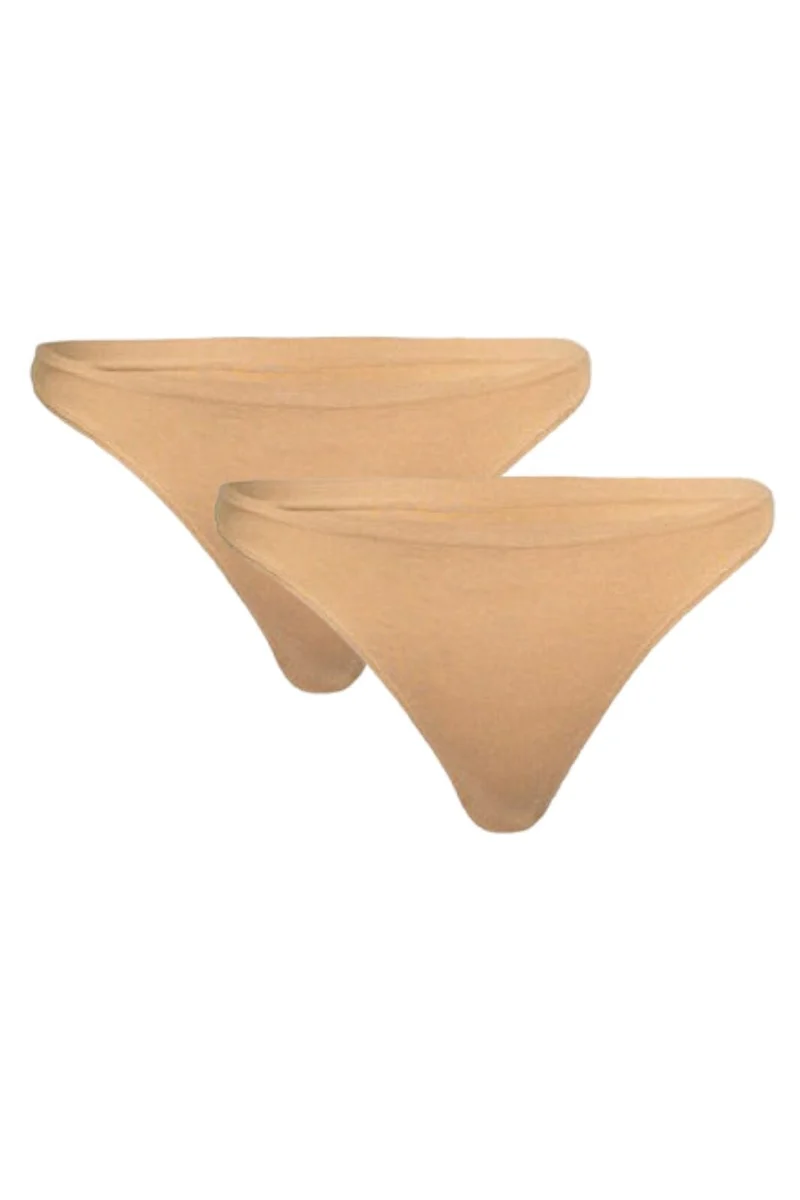 Soft basic - Soffi string 2 pak - nude