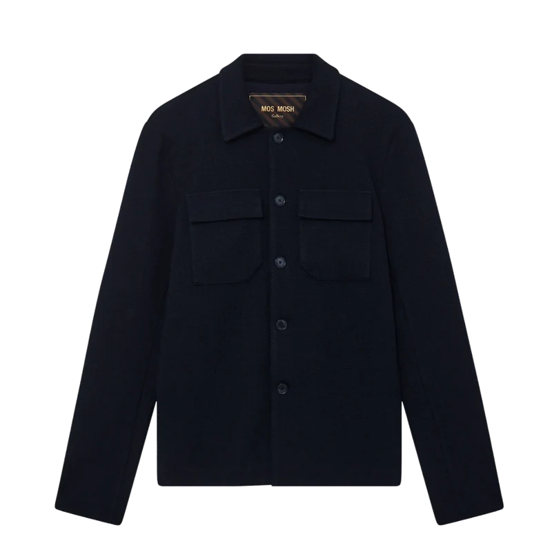 MMGAustin Knit Overshirt - Navy