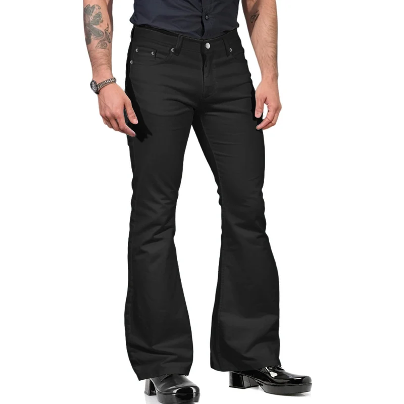 Charles – Casual Bell-bottom Byxor för Män