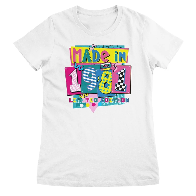 Made 1981 - Limited Edition Girly Top