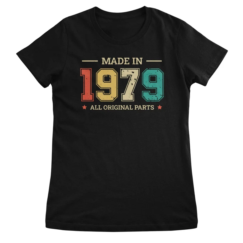 Made In 1979 - All Original Parts Girly Top