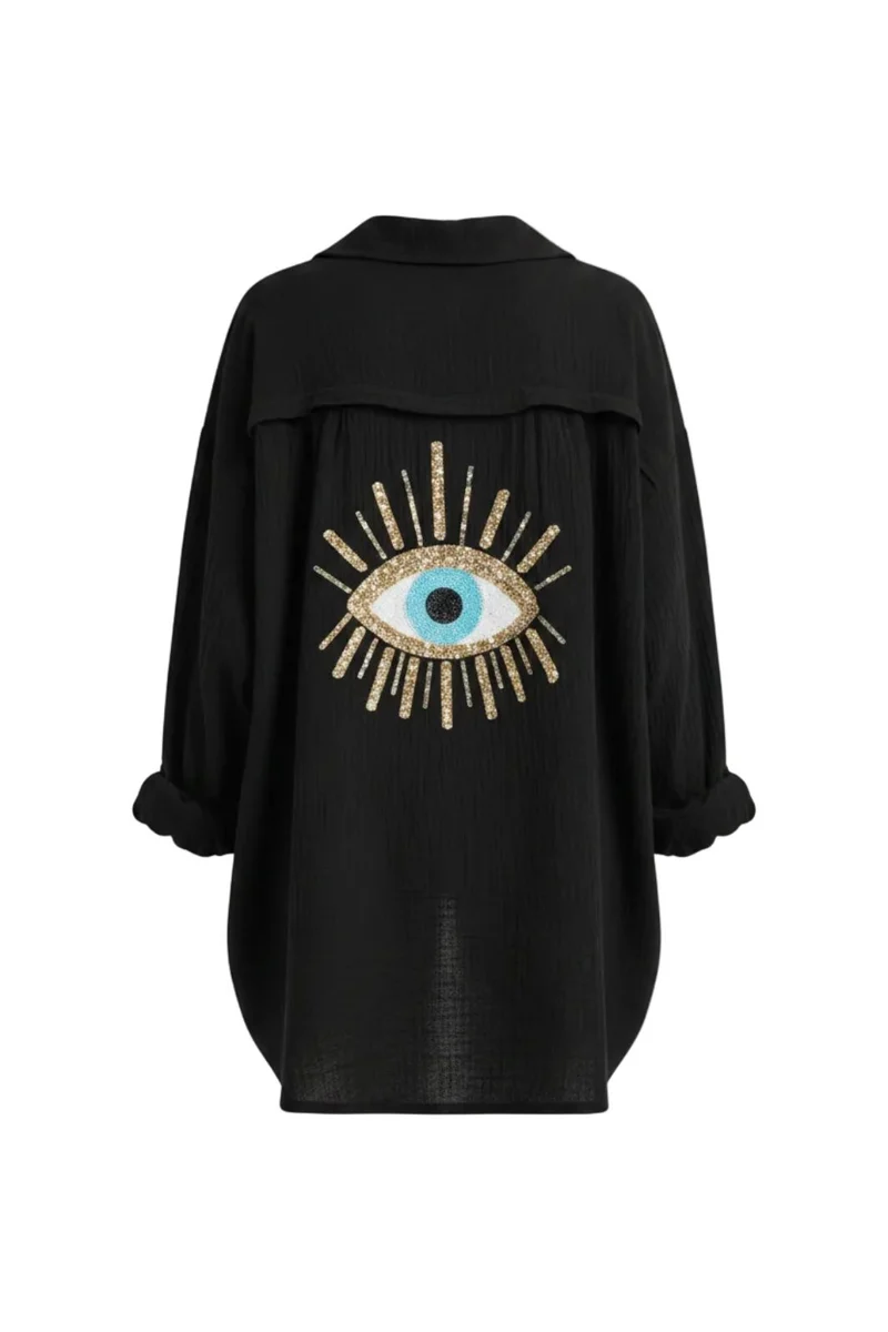 A-Bee - Ella Shirt - Black