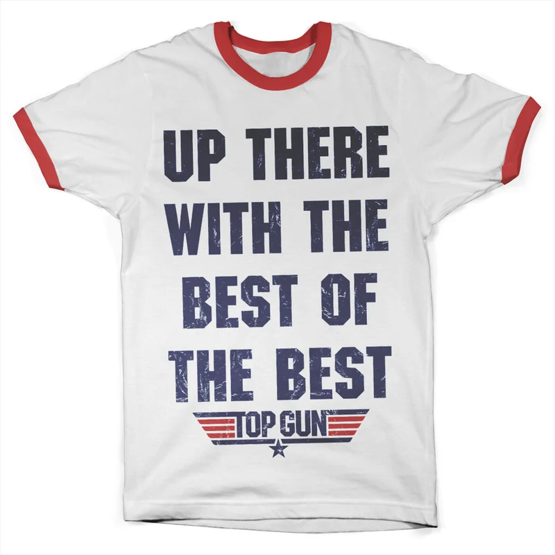 Up There With The Best Of The Best Ringer Tee