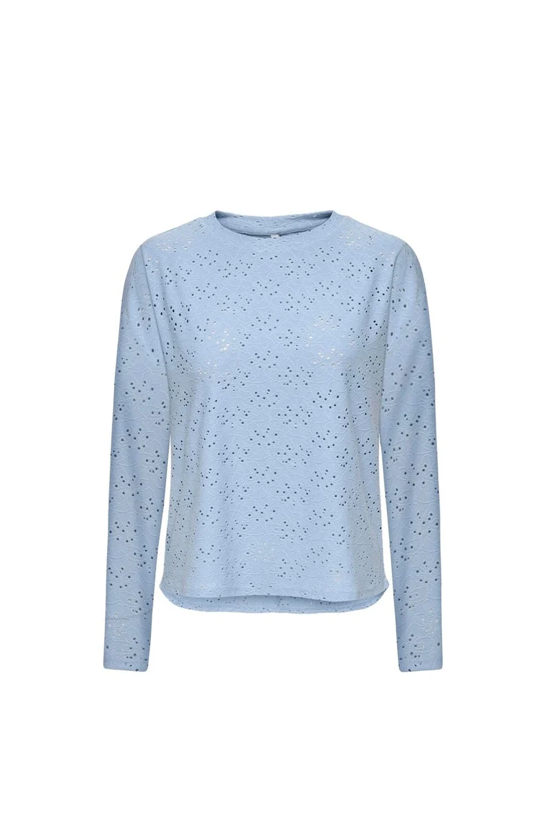 Only - Onlsmilla Life L/S Top - 5005667 Soft Chambray