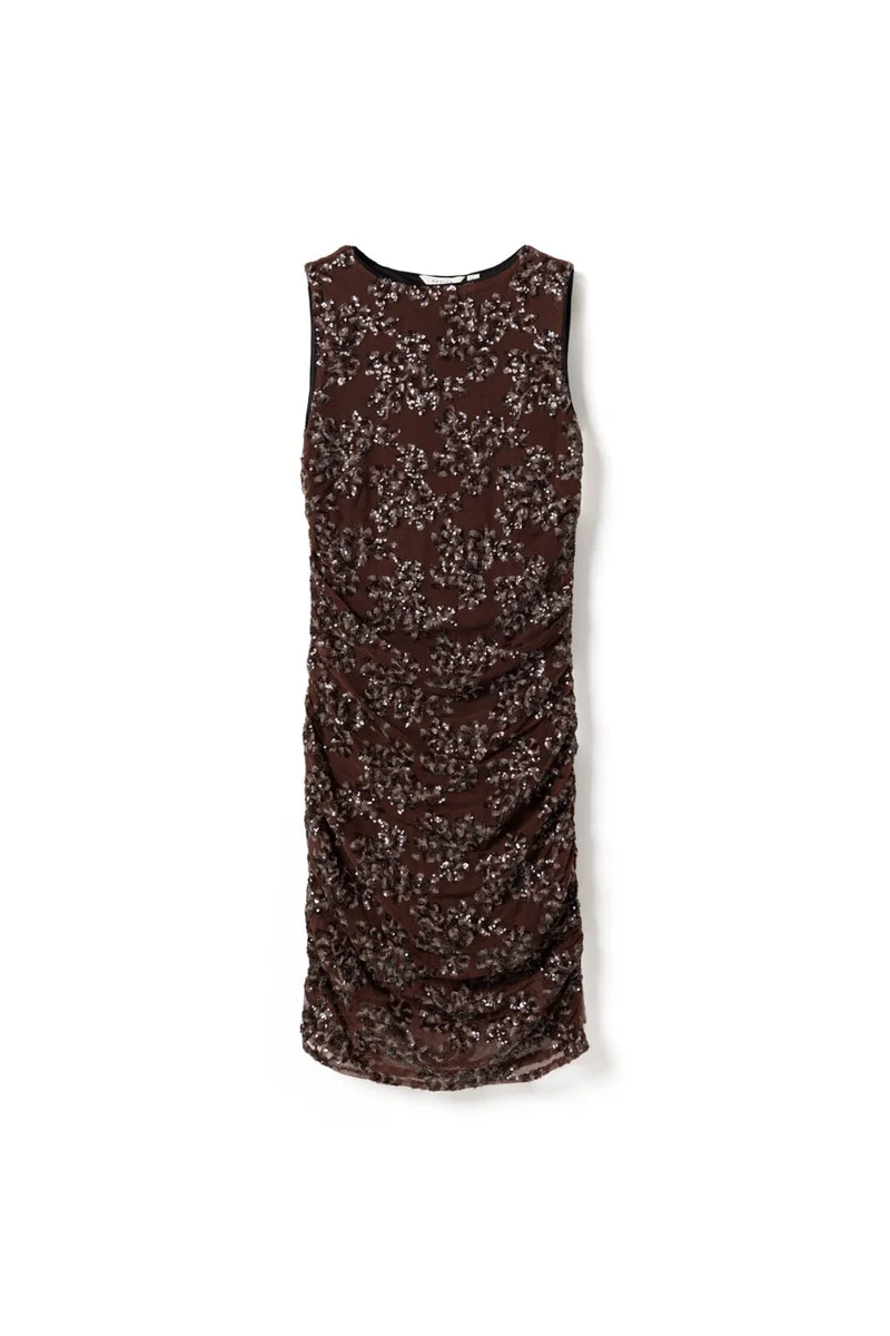 Noella - N-Lavinia Sh Dress 16320002 - 1471 - Medium Brown