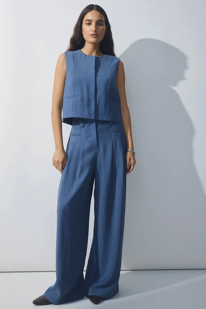 MSCH Copenhagen - Mschfrode Pants 19660 - Vintage Indigo