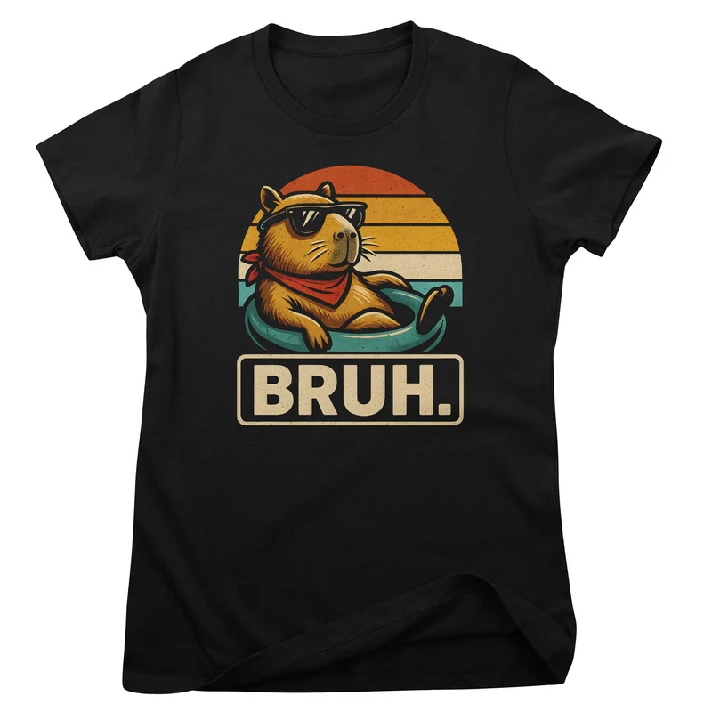 Capybara Bruh Girly Top