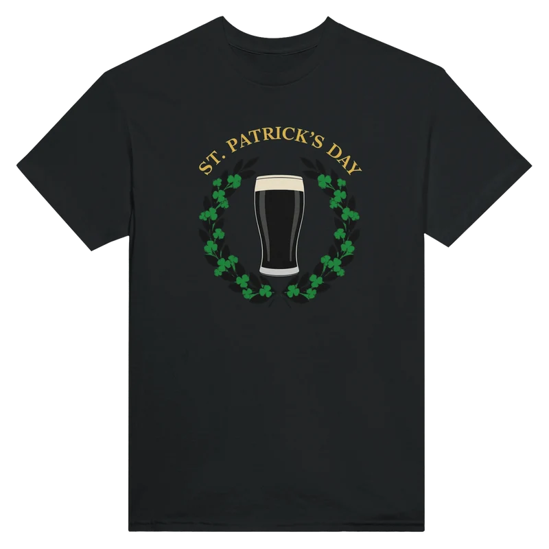T-shirt - St Patrick's Day Wreath