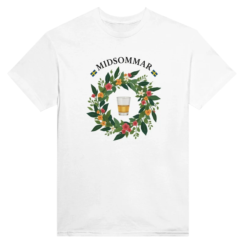 T-shirt - Midsommarkrans & nubbe