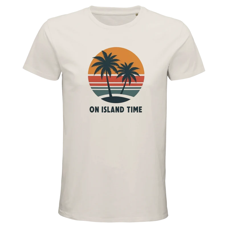 Premium T-shirt Herr - On Island Time