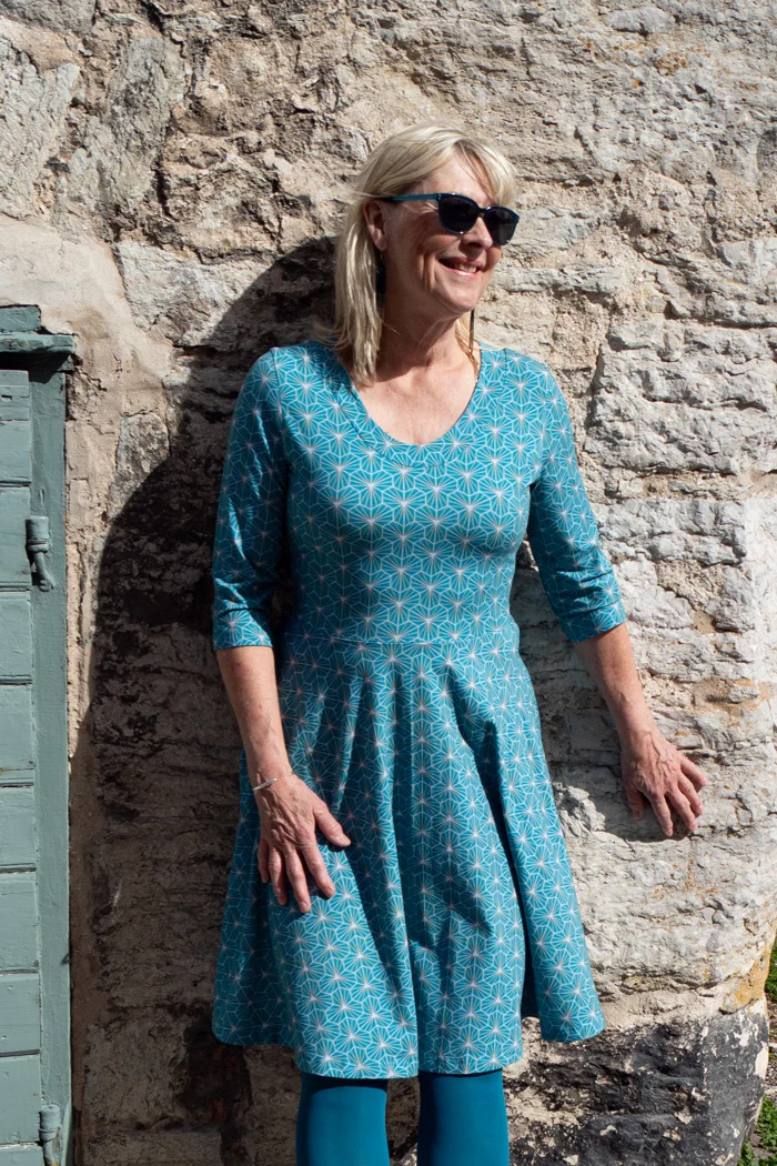 Klänning Stina - TileTale light blue
