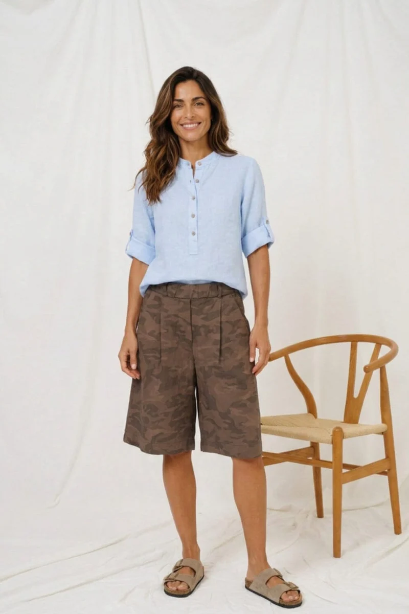 Marta Du Chateau - Mdczuri Shorts 8807d56 - Chocolate