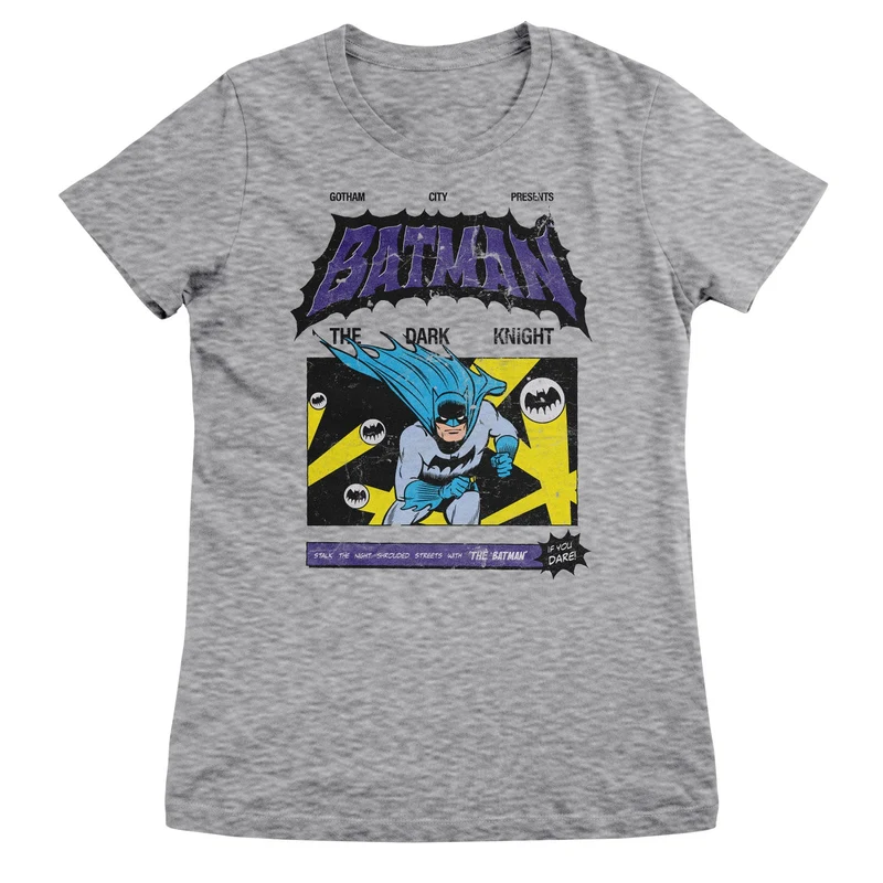 Batman - The Dark Knight Comic Cover Girly Tee