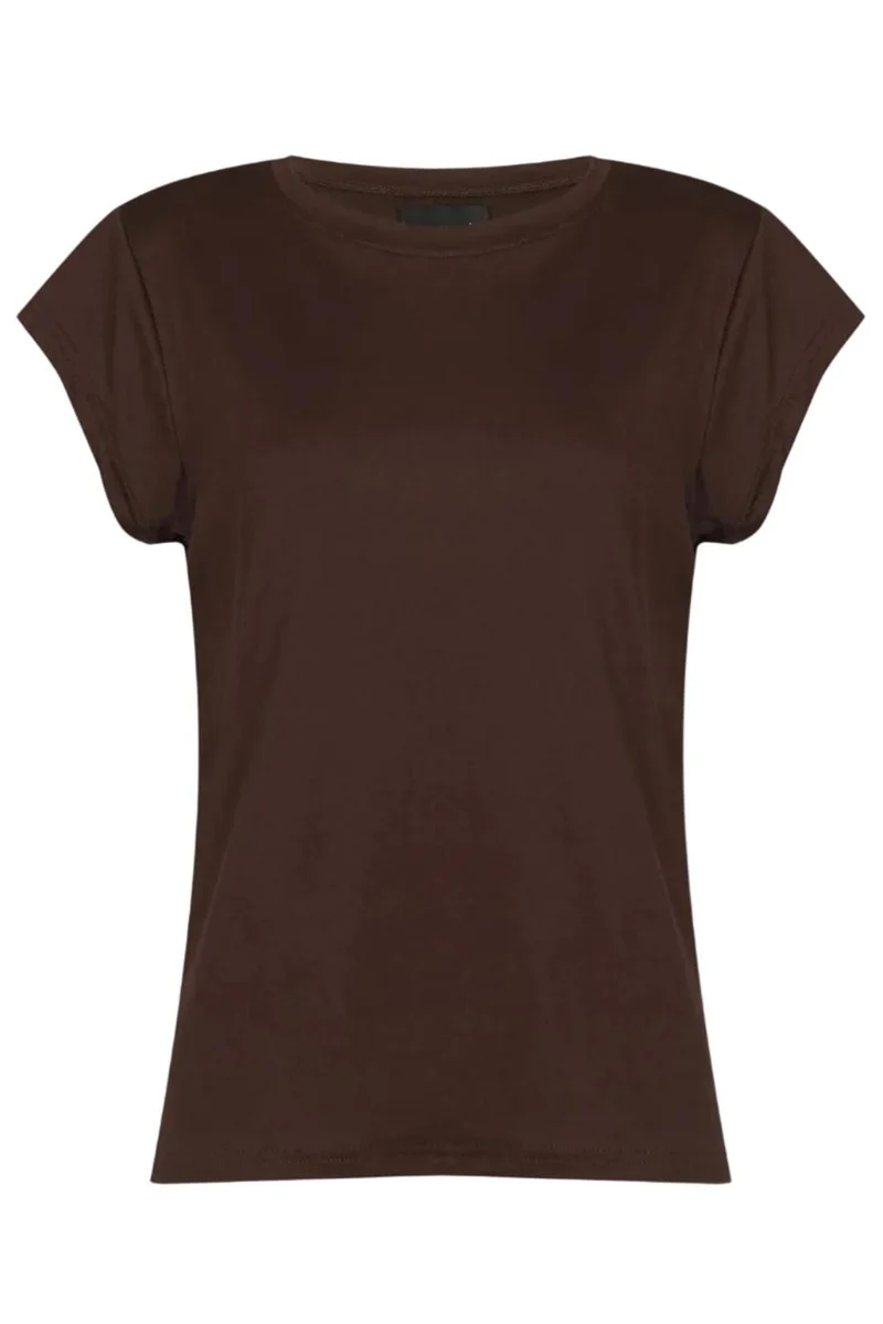 Liberte - Alma-U-Tshirt 9581 - Coffee Bean