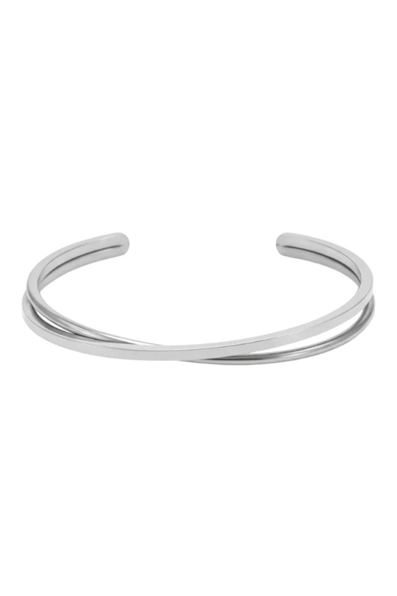 Jane Kønig - Olympia Bangle OB-SS26-SS-S - Silver
