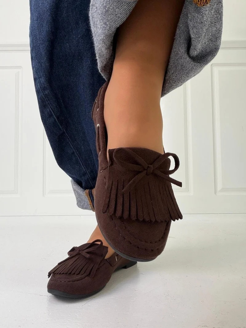 Bloom - Crocus Loafers - Dark Maroon