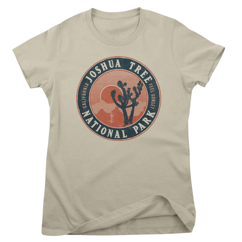 Joshua Tree Sunset - National Park Girly Tee