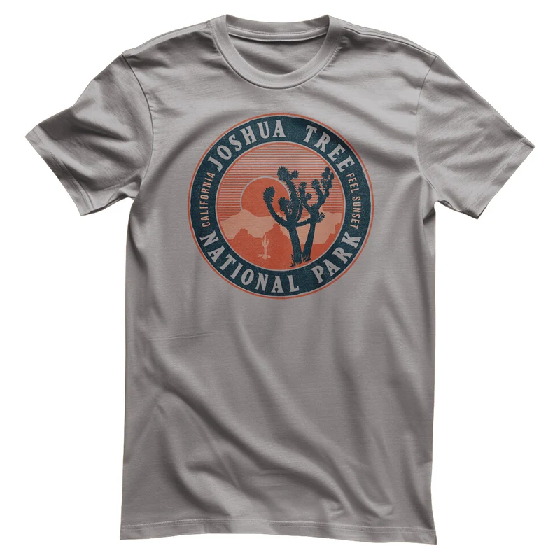 Joshua Tree Sunset - National Park T-Shirt