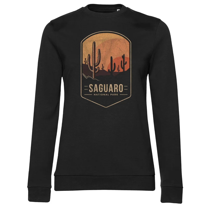 Saguaro Sunset - National Park Girly Sweatshirt