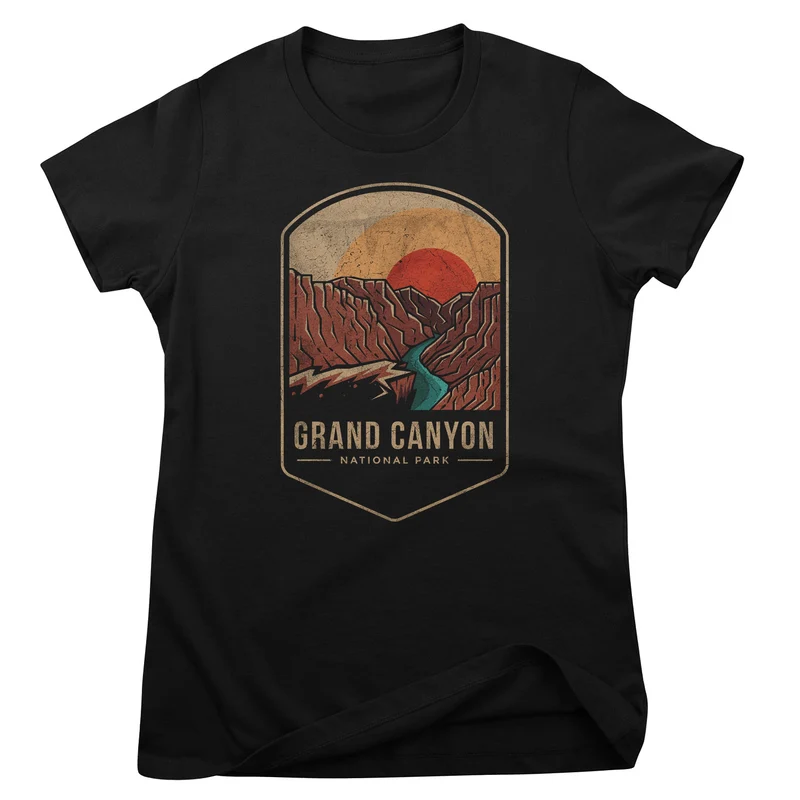 Grand Canyon Sunset - National Park Girly Tee