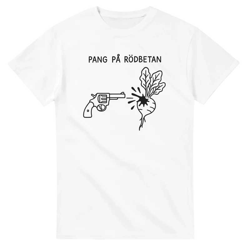 T-shirt - Pang på rödbetan