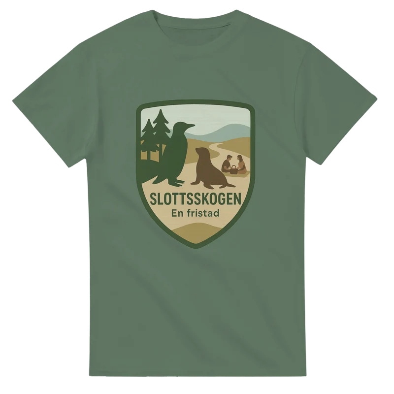T-shirt Original – Slottsskogen: En fristad